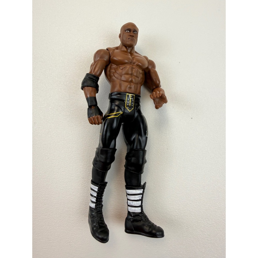 WWE Bobby Lashley Action Figure Black Gold Wrestling Series Mattel Elite Style